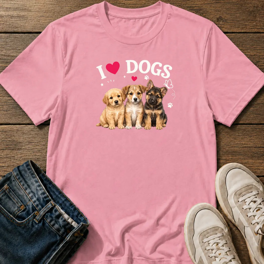 I love dogs T-Shirt