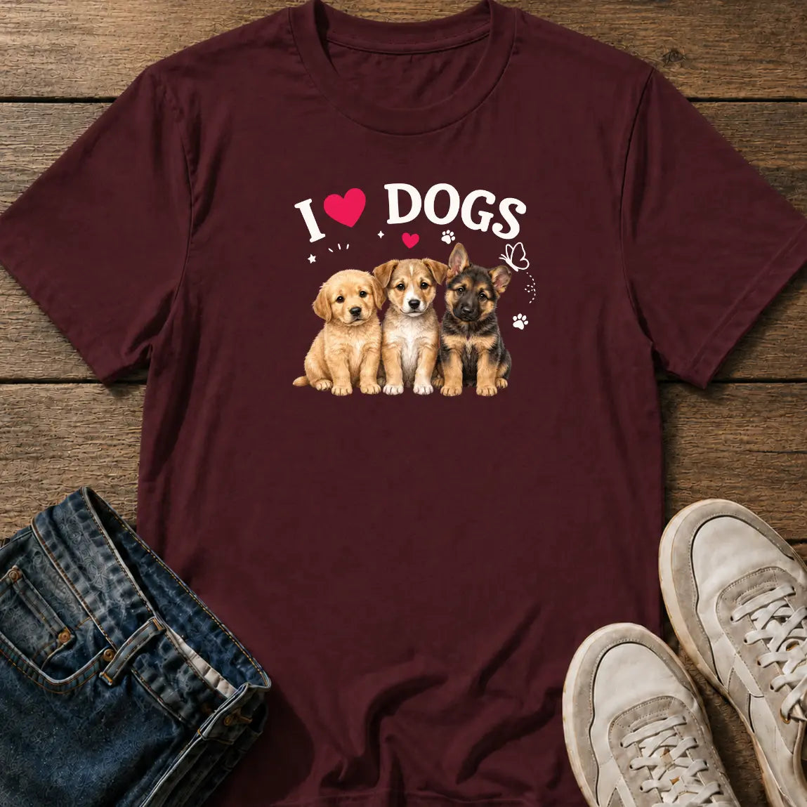 I love dogs T-Shirt