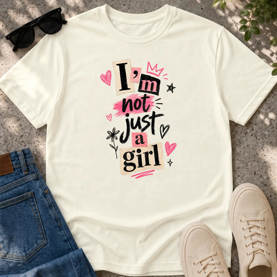 I’m Not Just a Girl T-Shirt