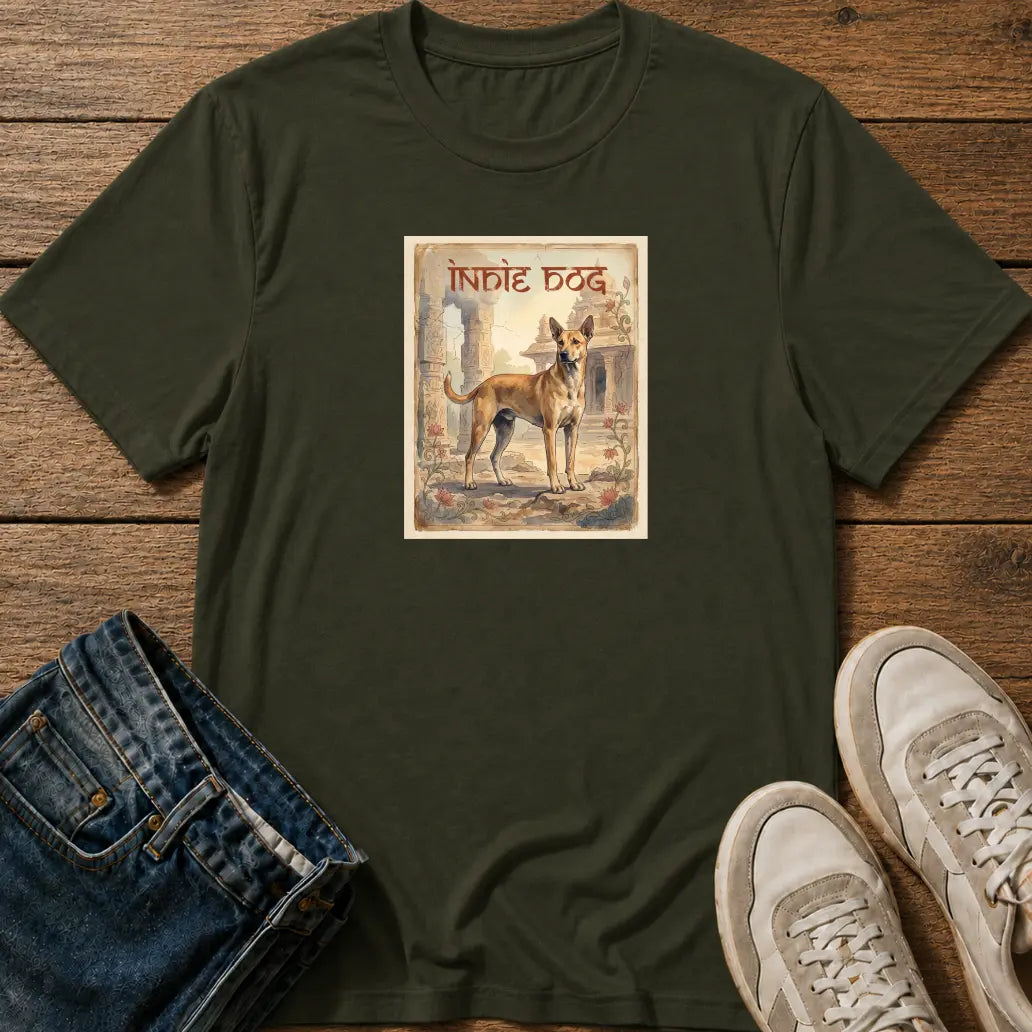 Indie Dog Retro T-Shirt