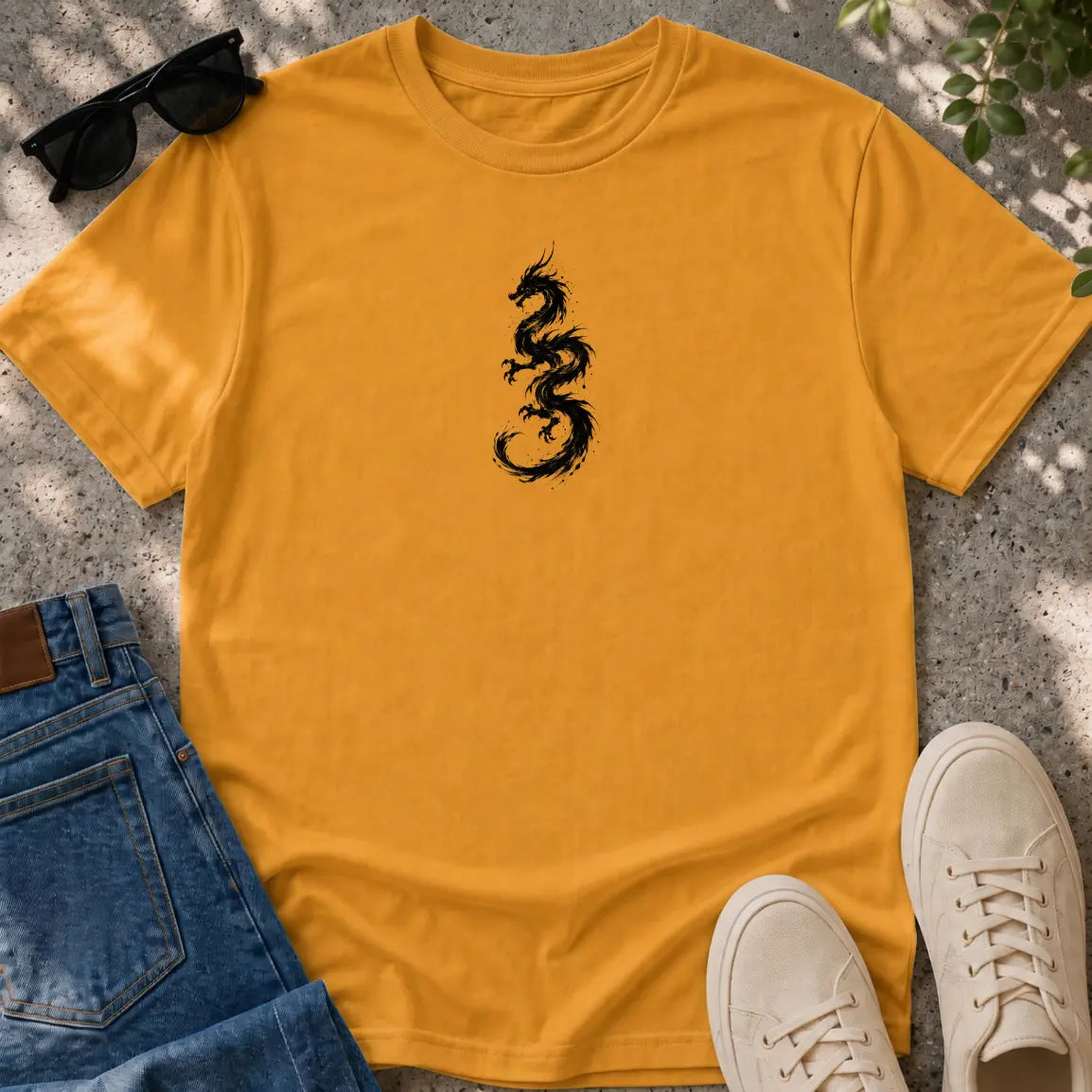 Japanese Ink Dragon T-Shirt