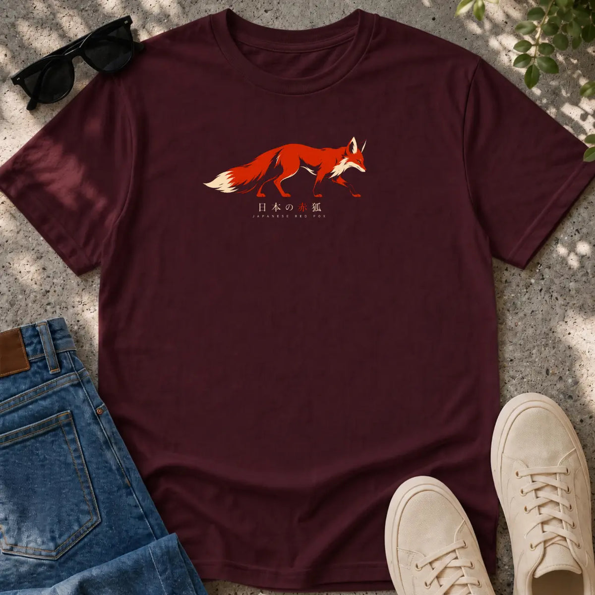 Japanese Red Fox T-Shirt