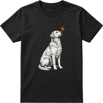 Labrador & Butterfly T-Shirt