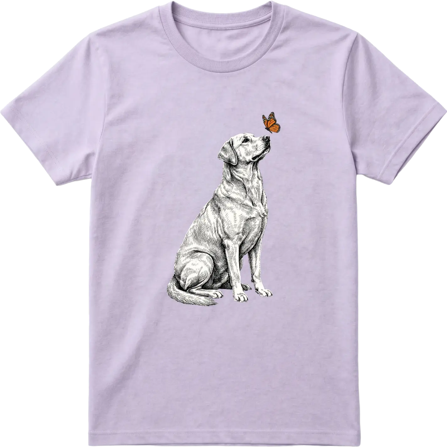 Labrador & Butterfly T-Shirt