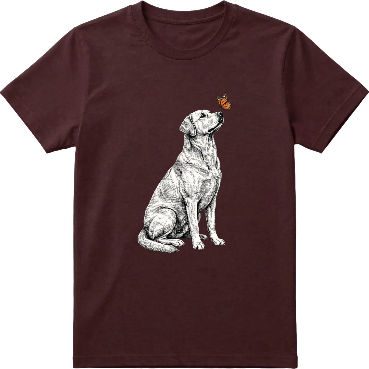 Labrador & Butterfly T-Shirt