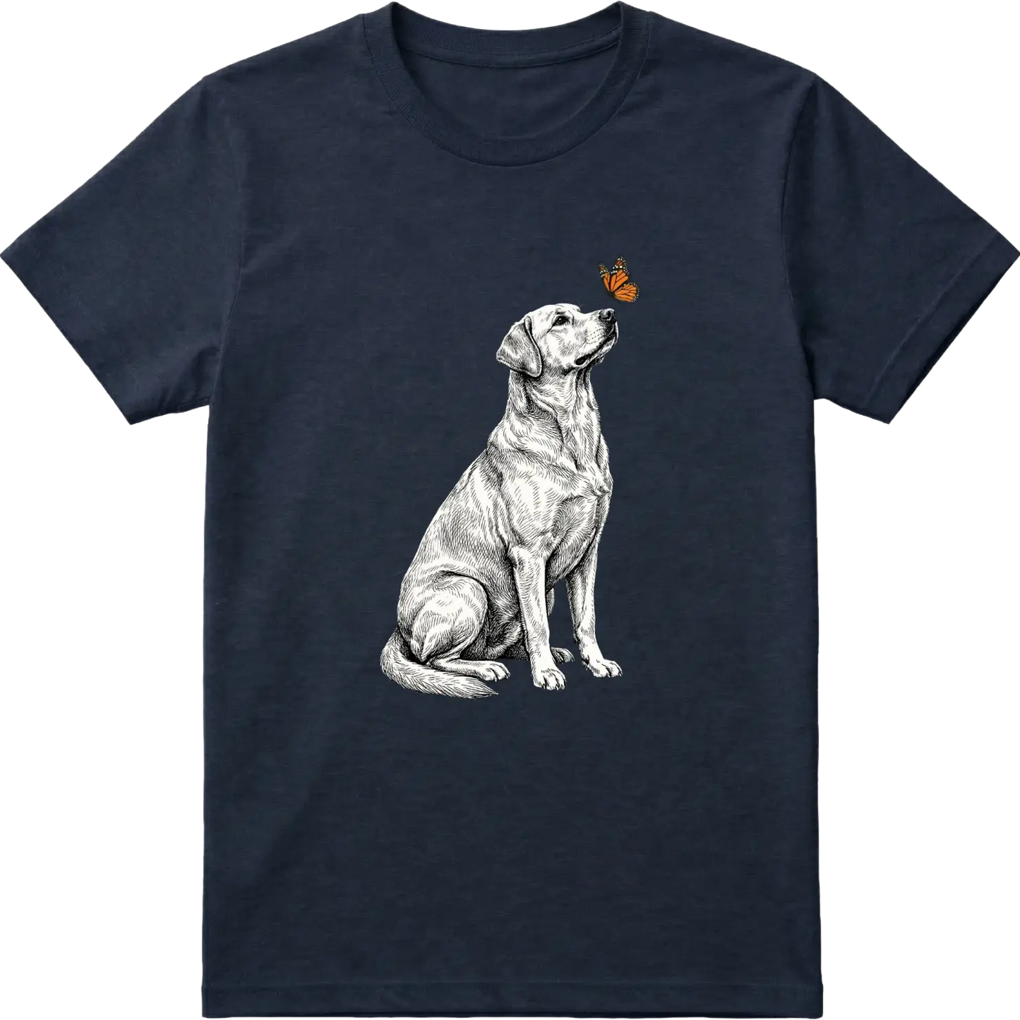 Labrador & Butterfly T-Shirt