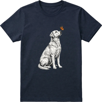 Labrador & Butterfly T-Shirt