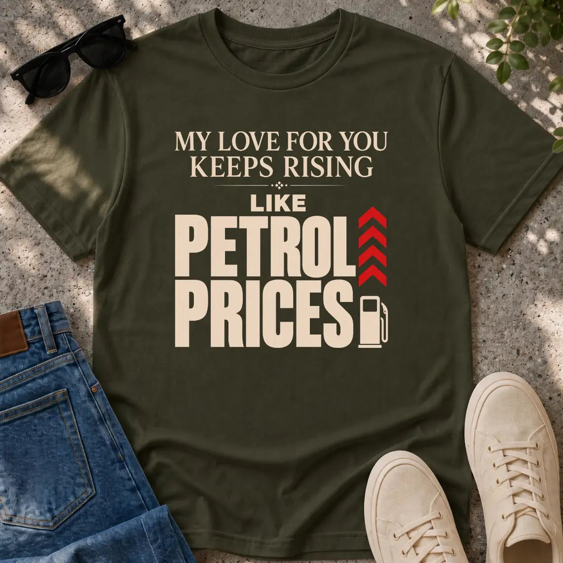My Love Keeps Rising T-Shirt