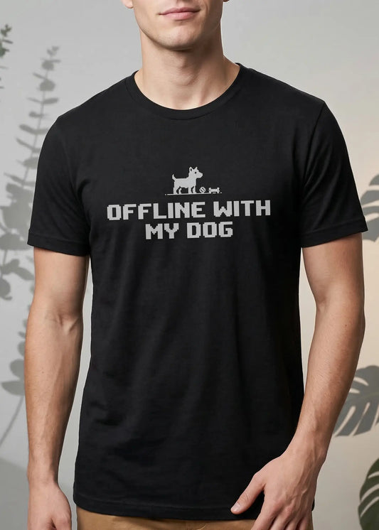 Offline With My Dog T-Shirt