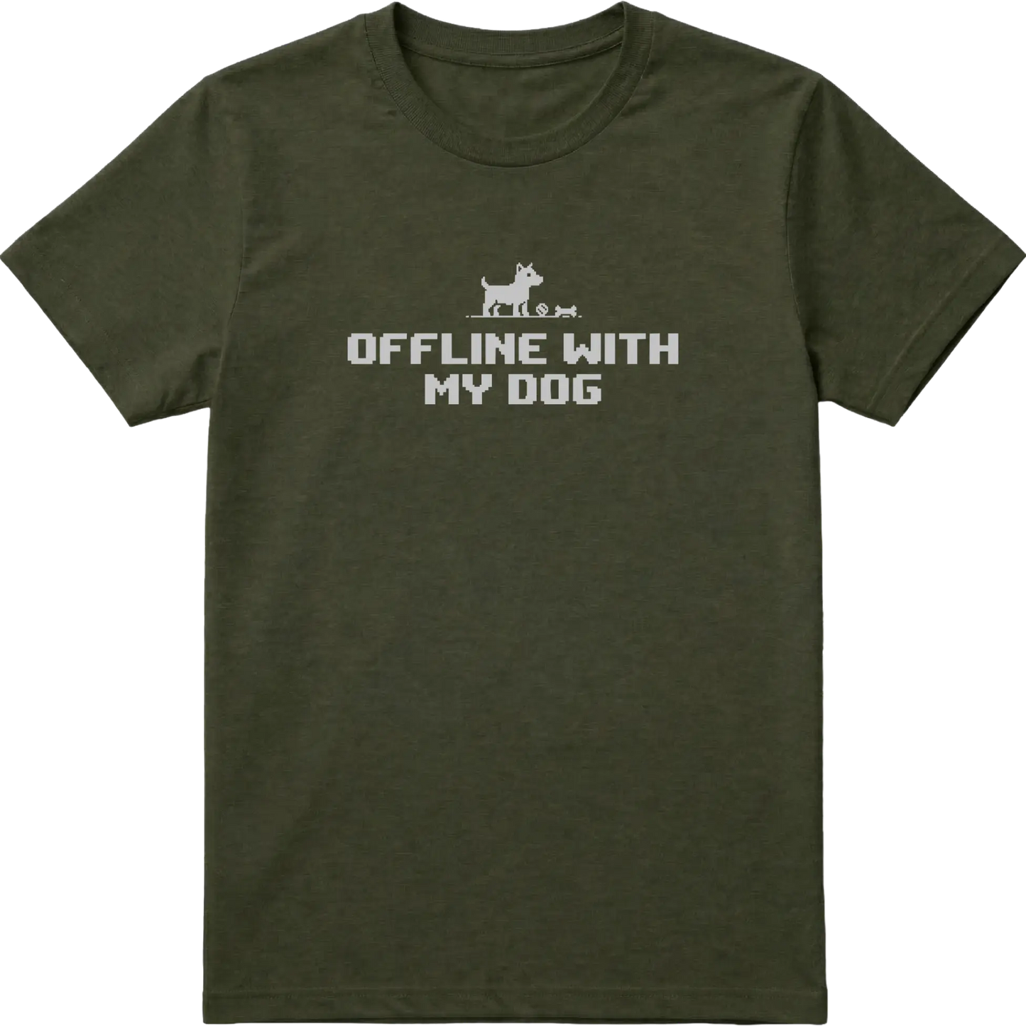 Offline With My Dog T-Shirt