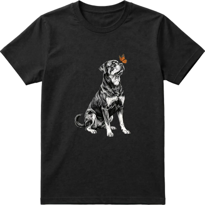 Rottweiler & Butterfly T-Shirt