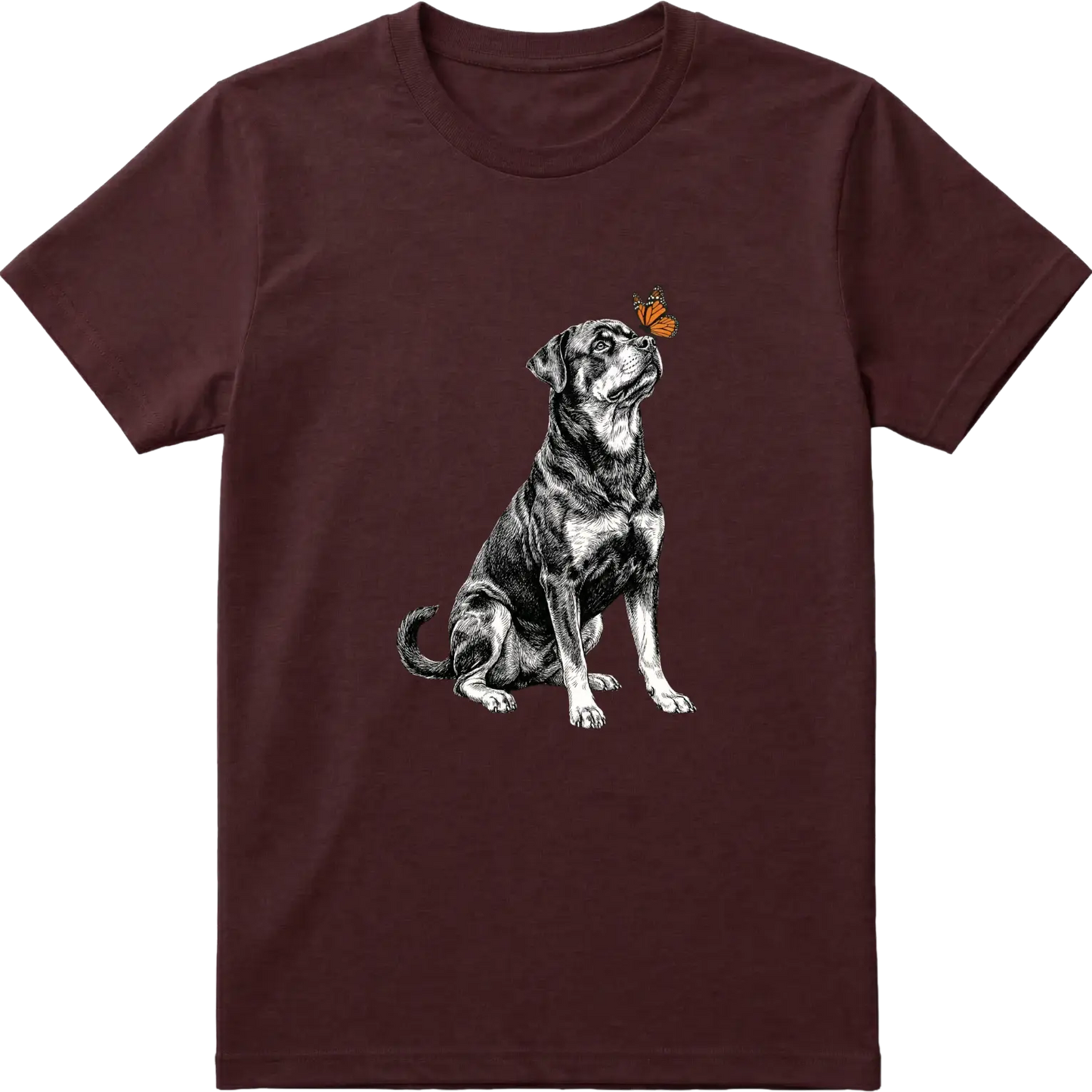 Rottweiler & Butterfly T-Shirt