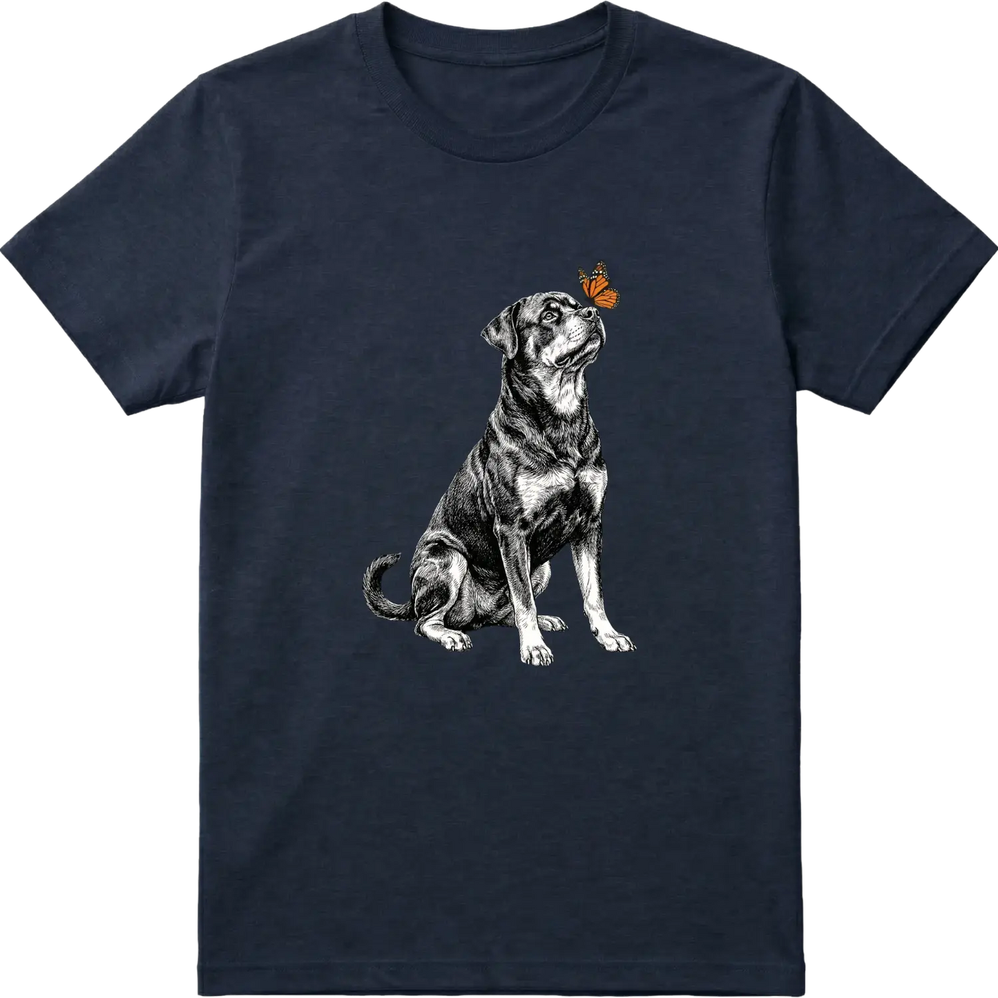 Rottweiler & Butterfly T-Shirt