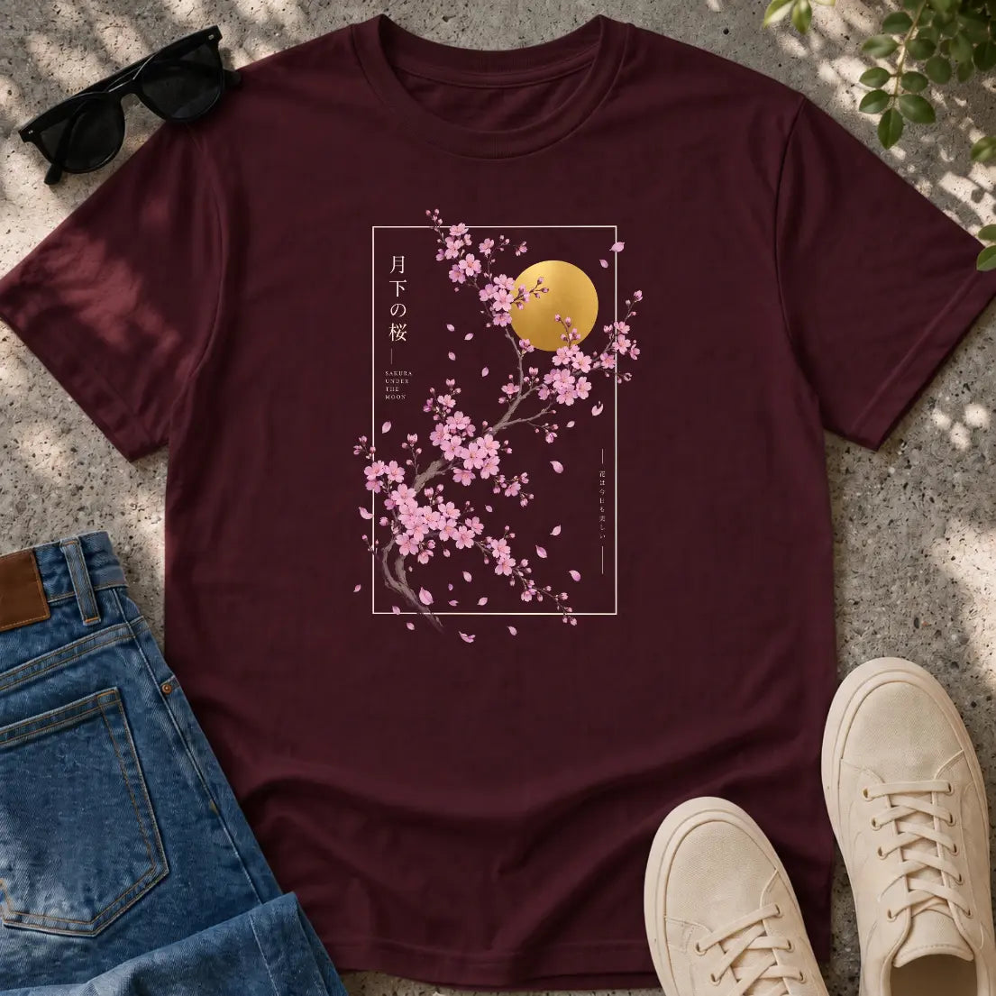 Sakura Under the Moon T-Shirt