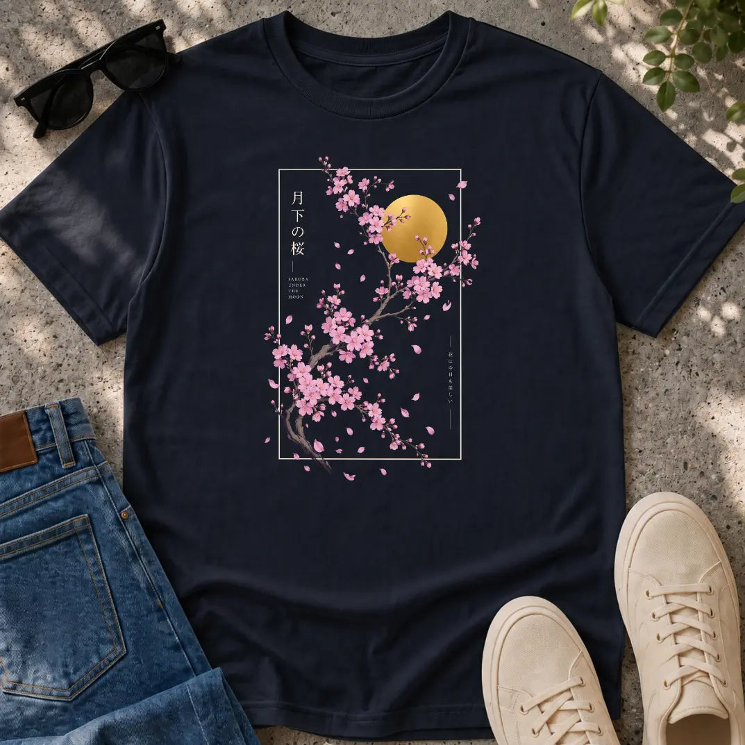 Sakura Under the Moon T-Shirt