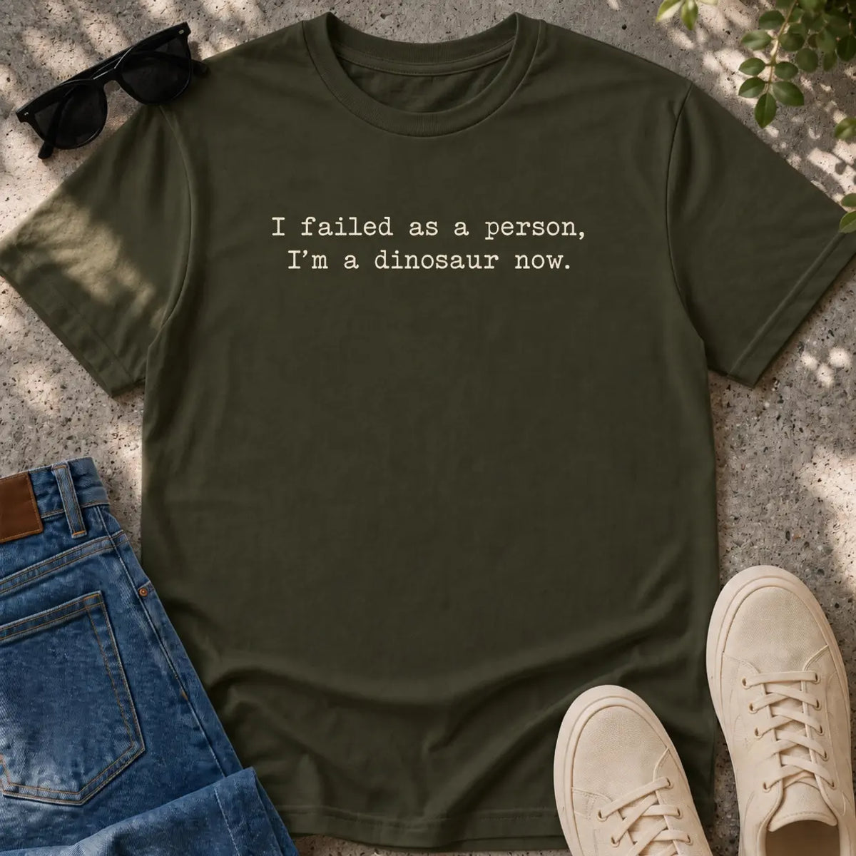 Sarcastic Dinosaur T-Shirt