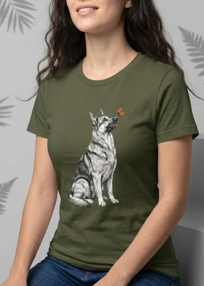 Shepherd & Butterfly T-Shirt