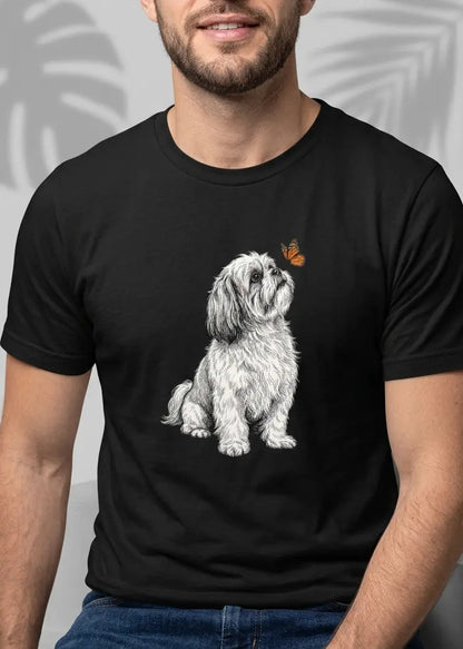 Shih Tzu & Butterfly T-Shirt