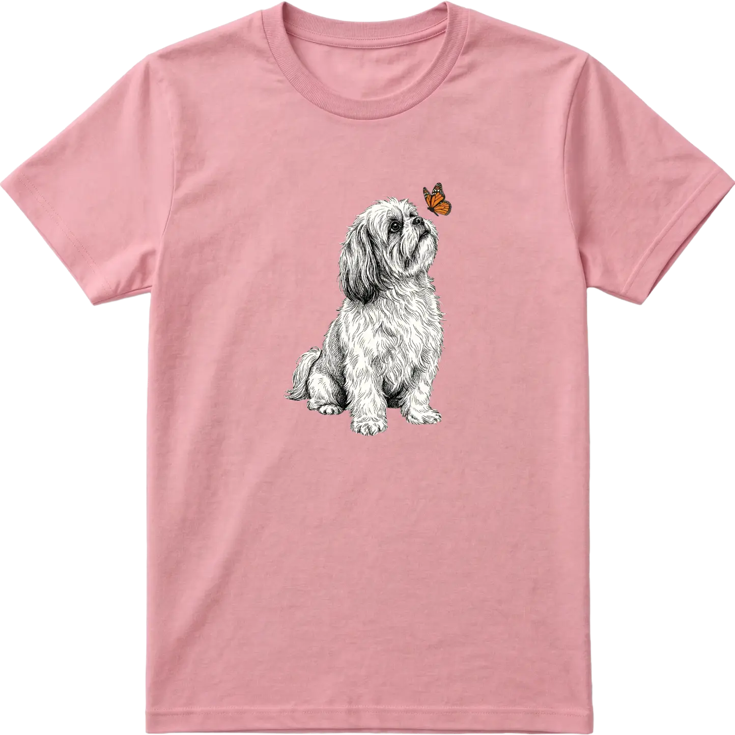 Shih Tzu & Butterfly T-Shirt