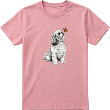 Shih Tzu & Butterfly T-Shirt