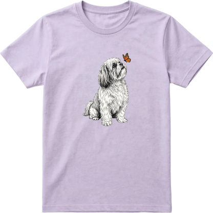 Shih Tzu & Butterfly T-Shirt
