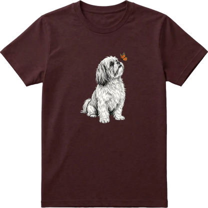 Shih Tzu & Butterfly T-Shirt