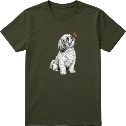 Shih Tzu & Butterfly T-Shirt