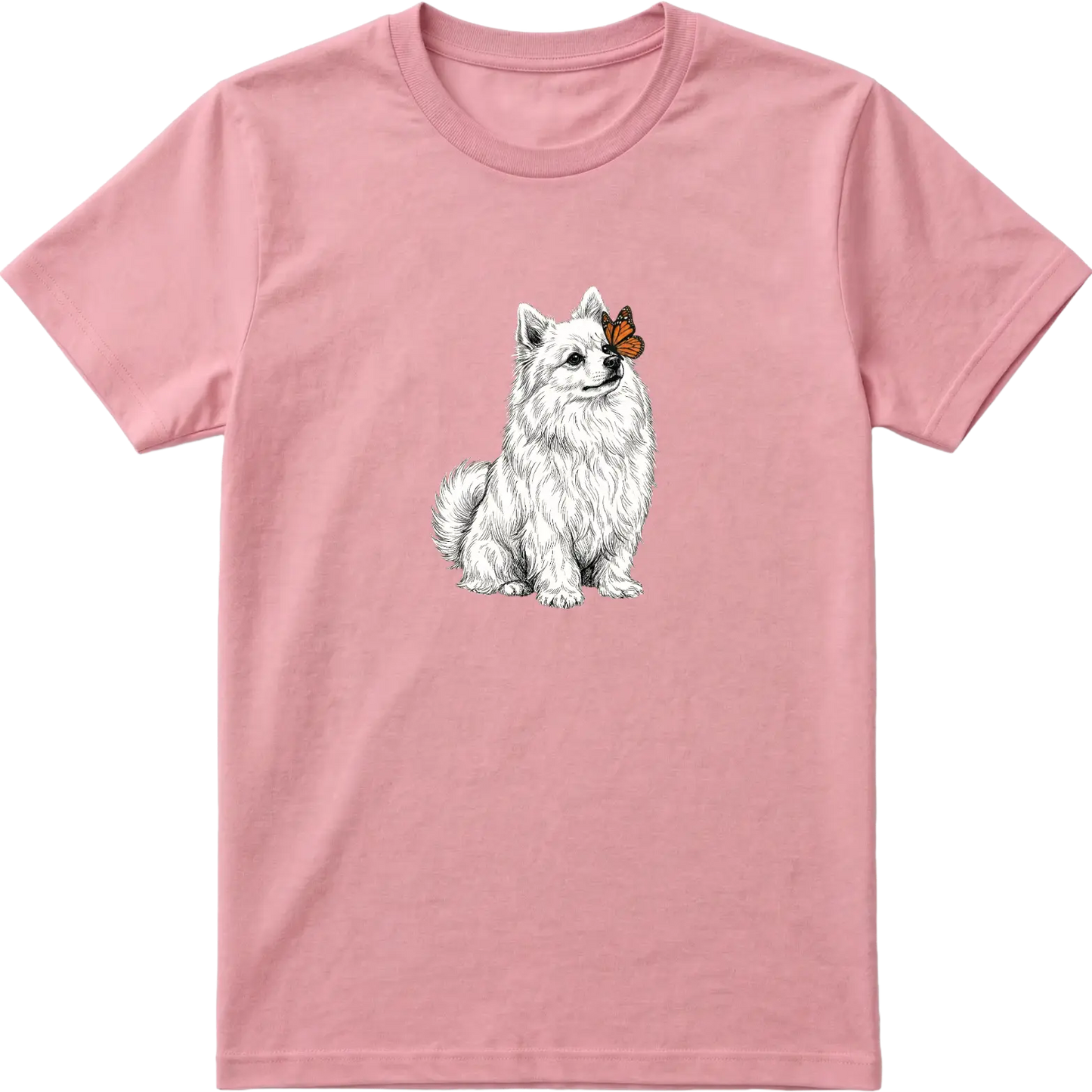 Pomeranian & Butterfly T-Shirt