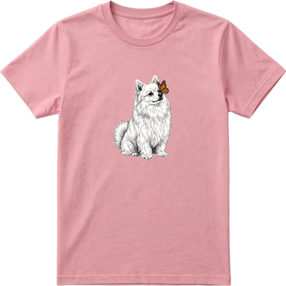 Pomeranian & Butterfly T-Shirt