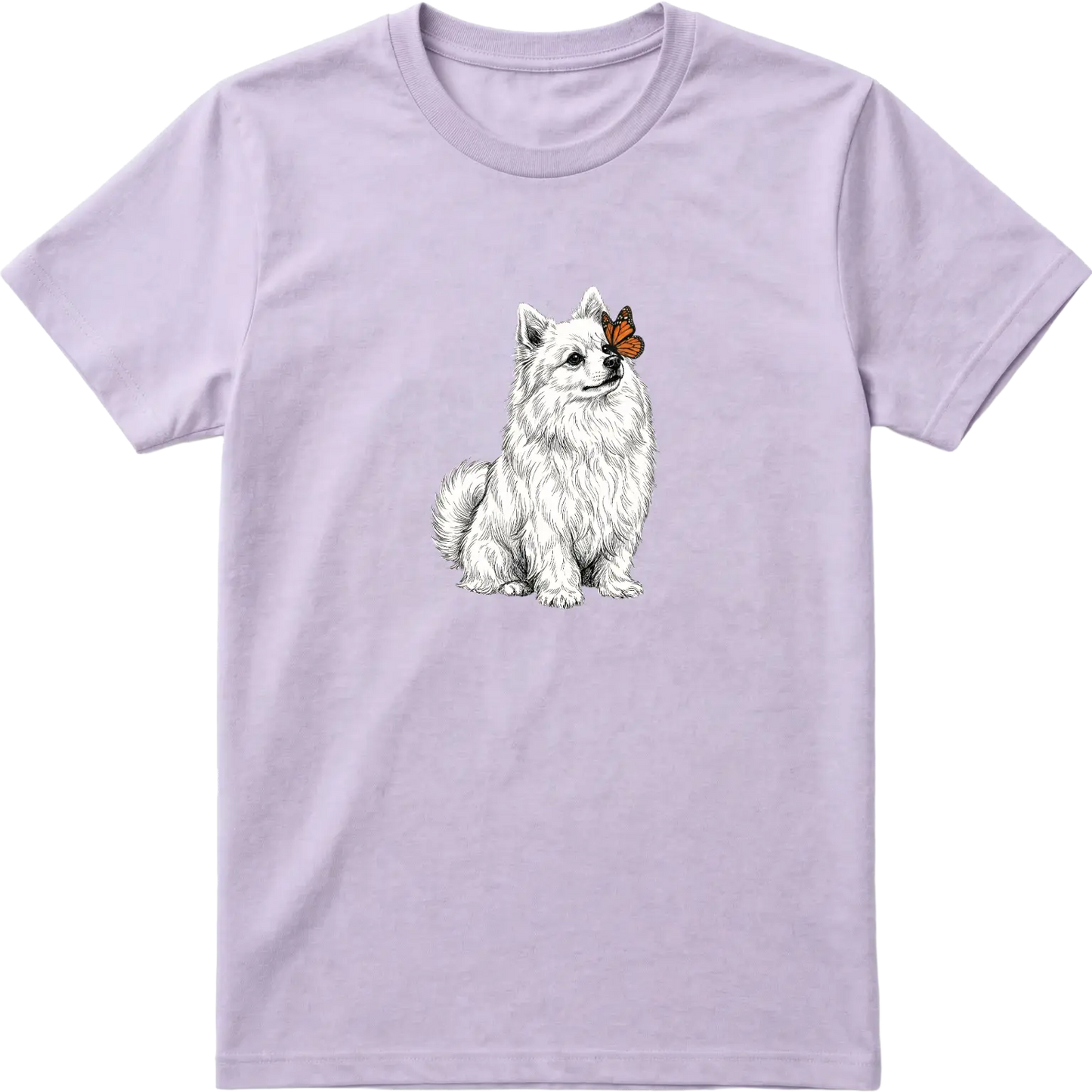 Pomeranian & Butterfly T-Shirt