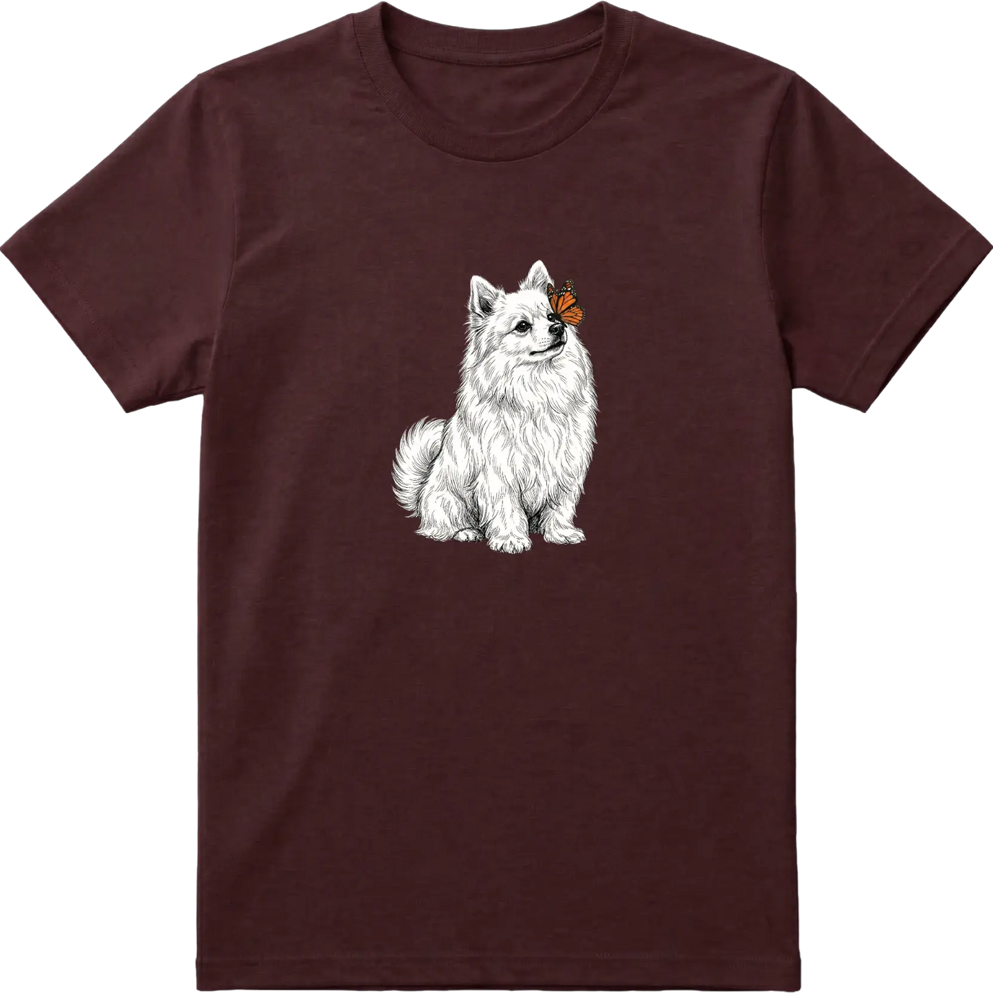 Pomeranian & Butterfly T-Shirt