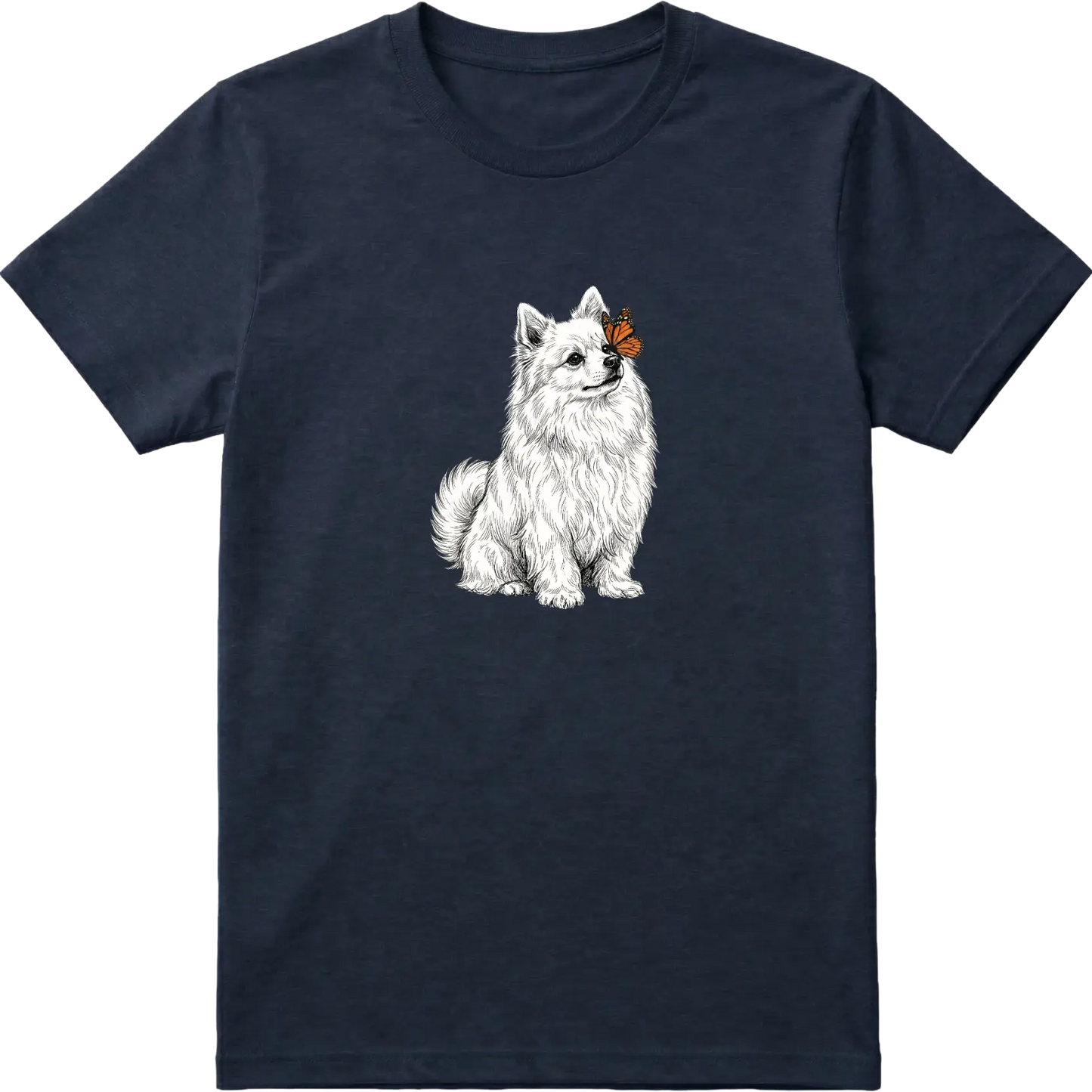 Pomeranian & Butterfly T-Shirt