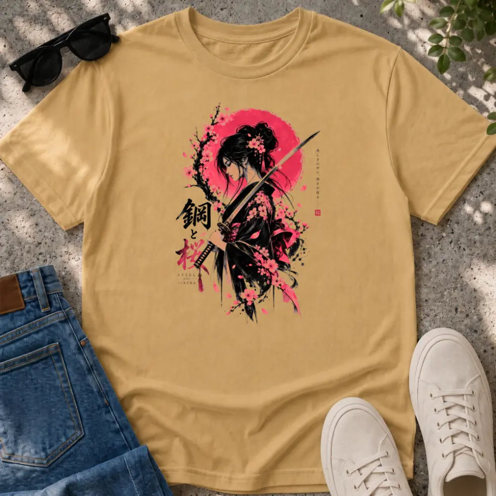 Steel & Sakura T-Shirt