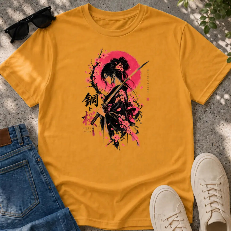 Steel & Sakura T-Shirt