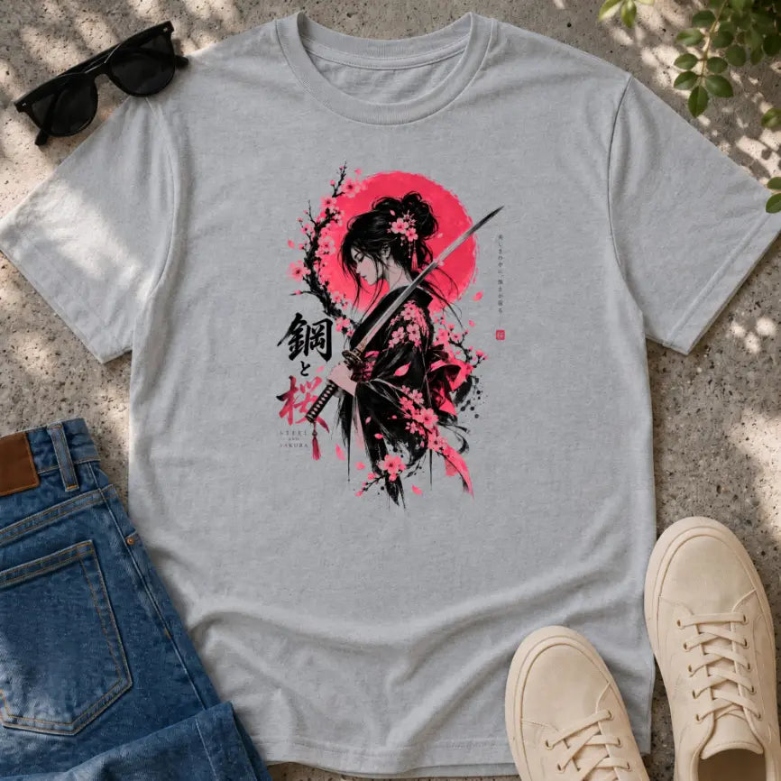 Steel & Sakura T-Shirt
