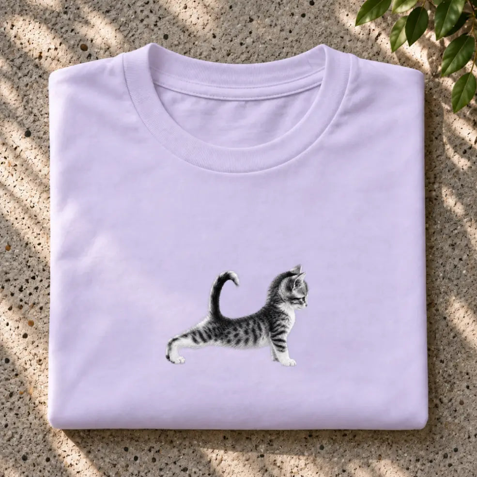 Stretchy Little Cat T-Shirt
