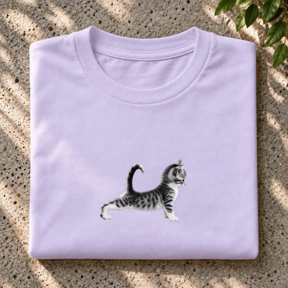 Stretchy Little Cat T-Shirt