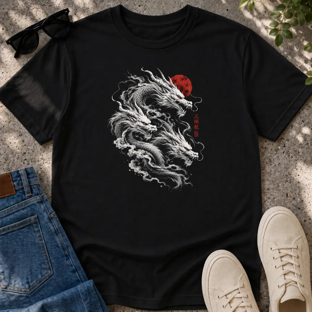 Three-Headed Dragon Fury T-Shirt