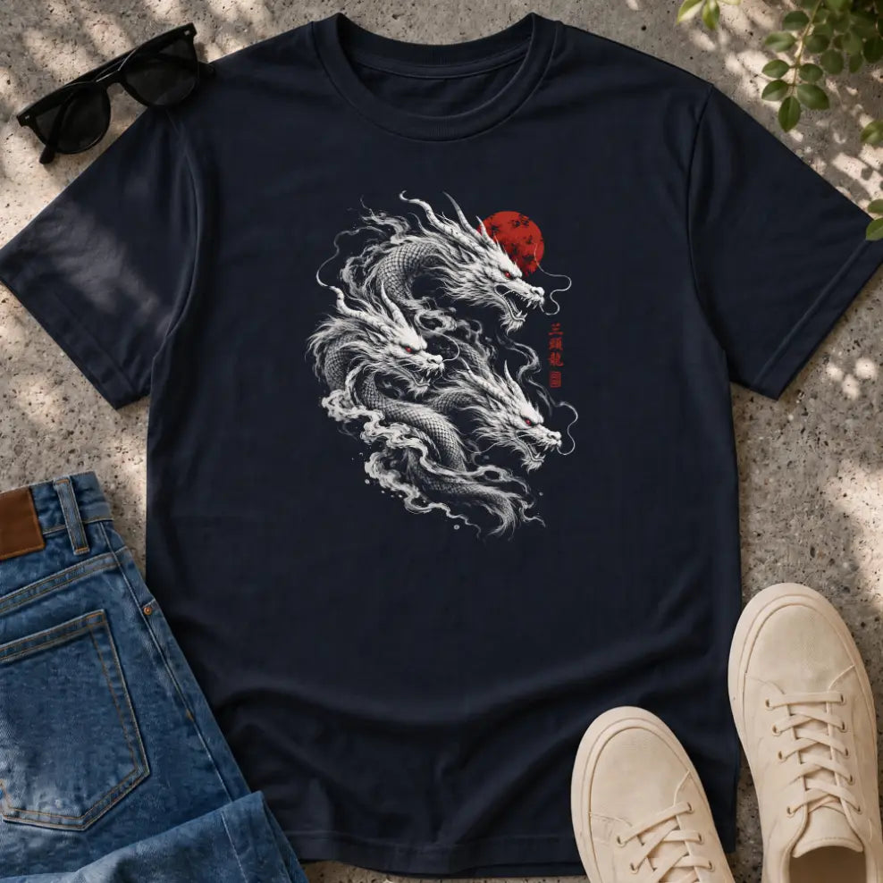 Three-Headed Dragon Fury T-Shirt