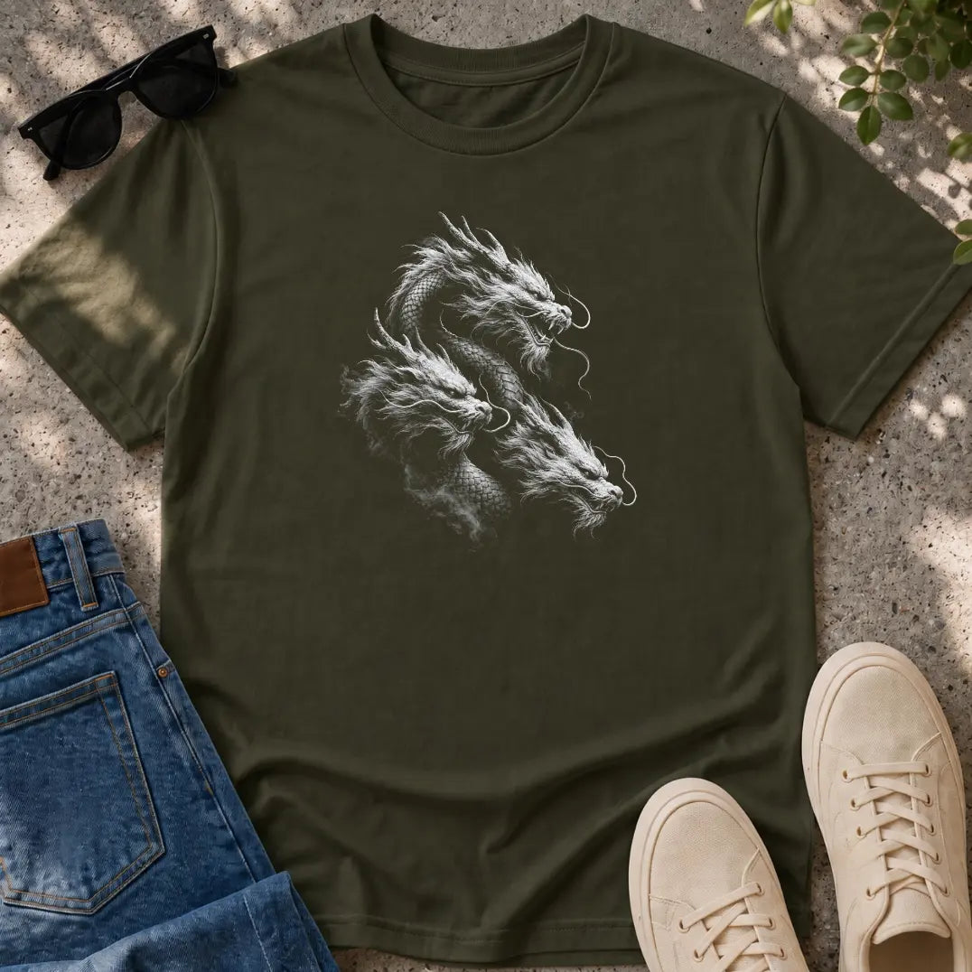 Three Shadows Dragon T-Shirt