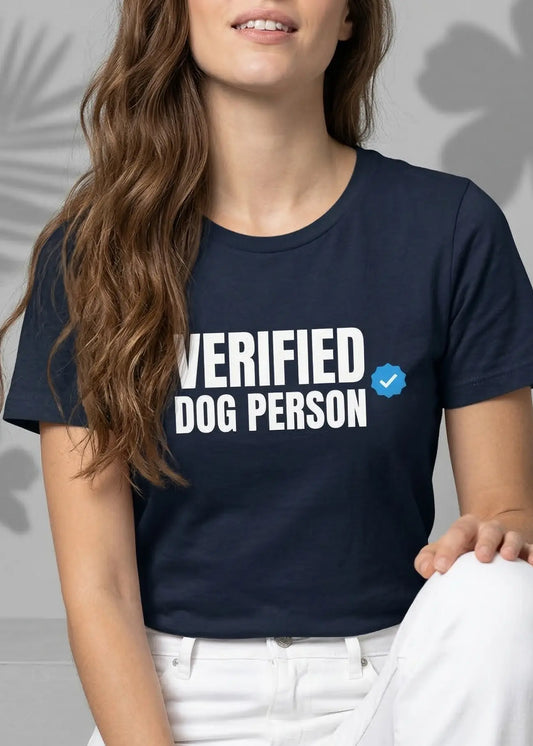 Verified Dog Person T-Shirt