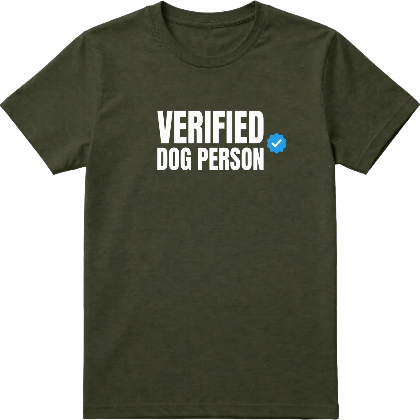Verified Dog Person T-Shirt
