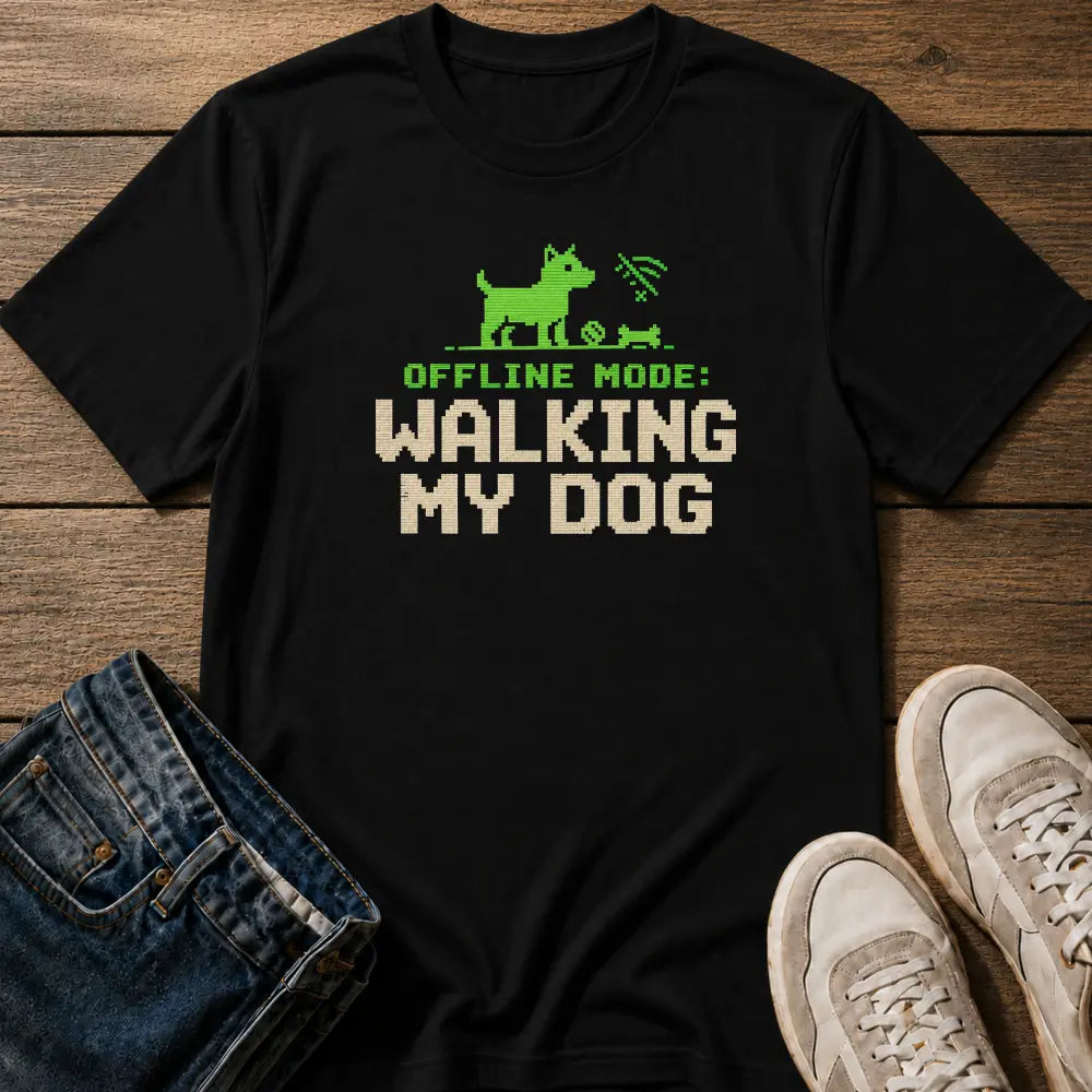 Walking My Dog T-Shirt