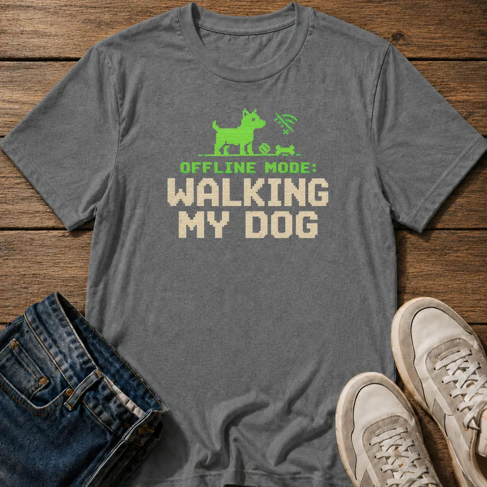 Walking My Dog T-Shirt