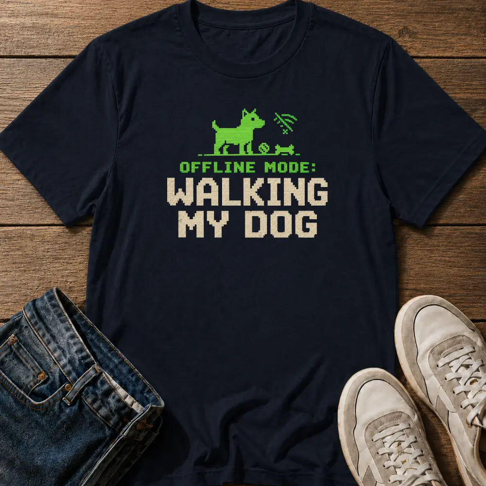 Walking My Dog T-Shirt