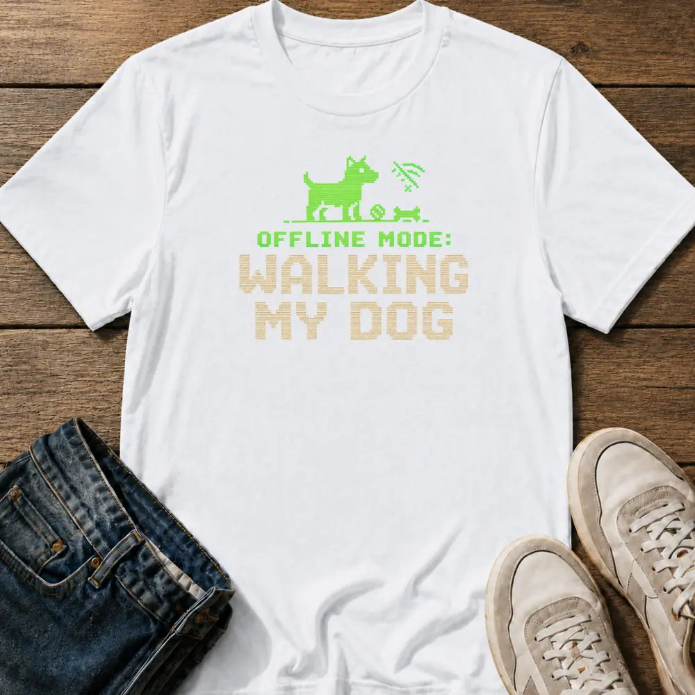 Walking My Dog T-Shirt