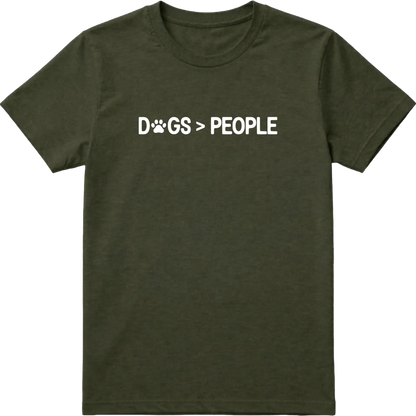 Dogs > People T-Shirt